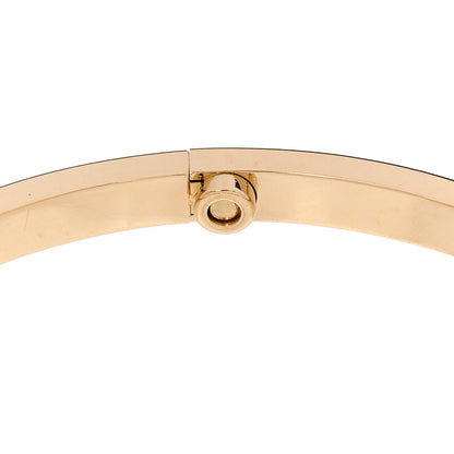 Cartier 18K Yellow Gold 6 Diamond Small LOVE Bracelet 19 7 of 7