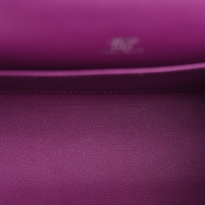 Hermes Swift Kelly Pochette Clutch Anemone 5 of 9
