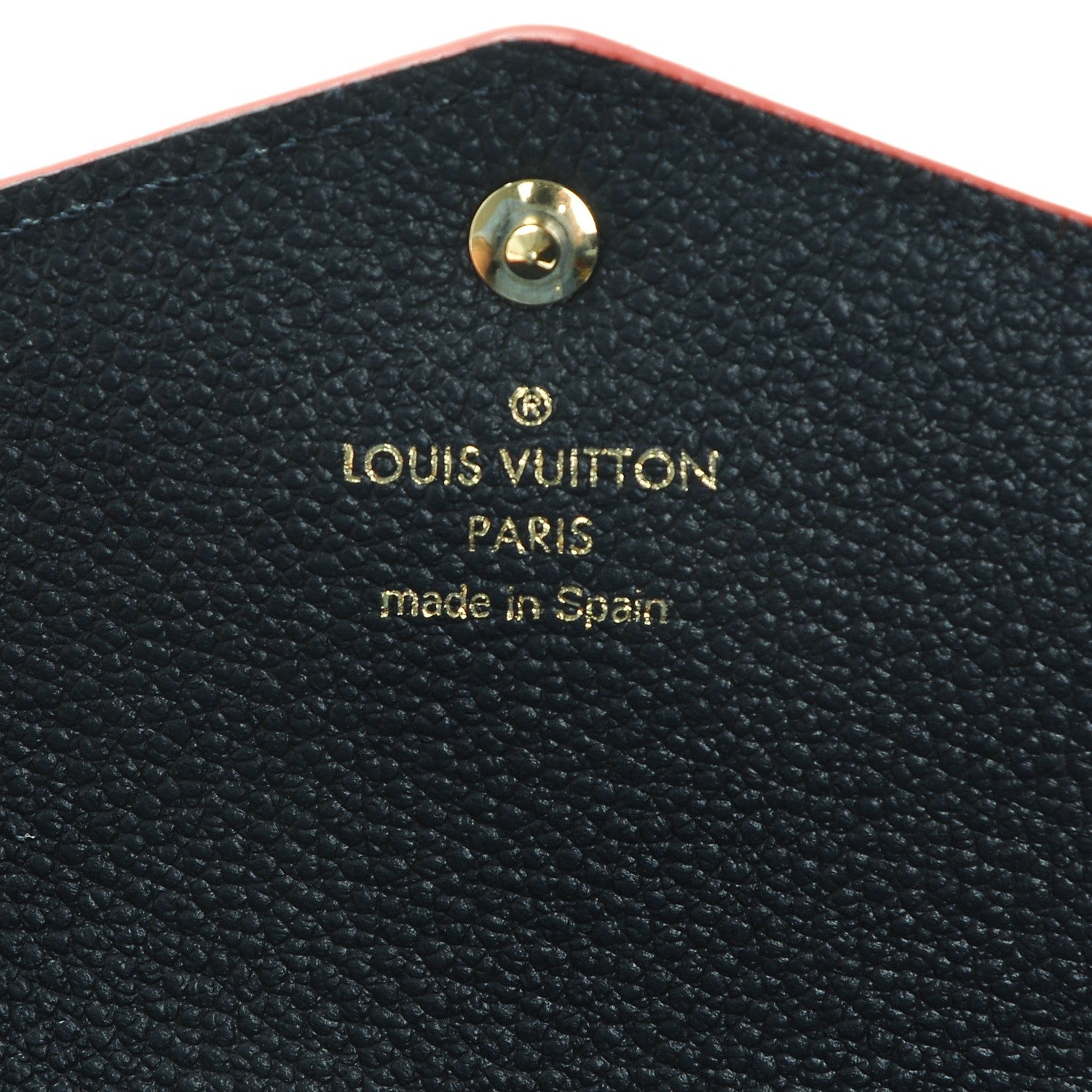 Louis Vuitton Empreinte Sarah Wallet NM Marine Rouge 6 of 6