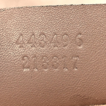 Gucci Calfskin Matelasse Medium GG Marmont Shoulder Bag Porcelain Rose 7 of 14