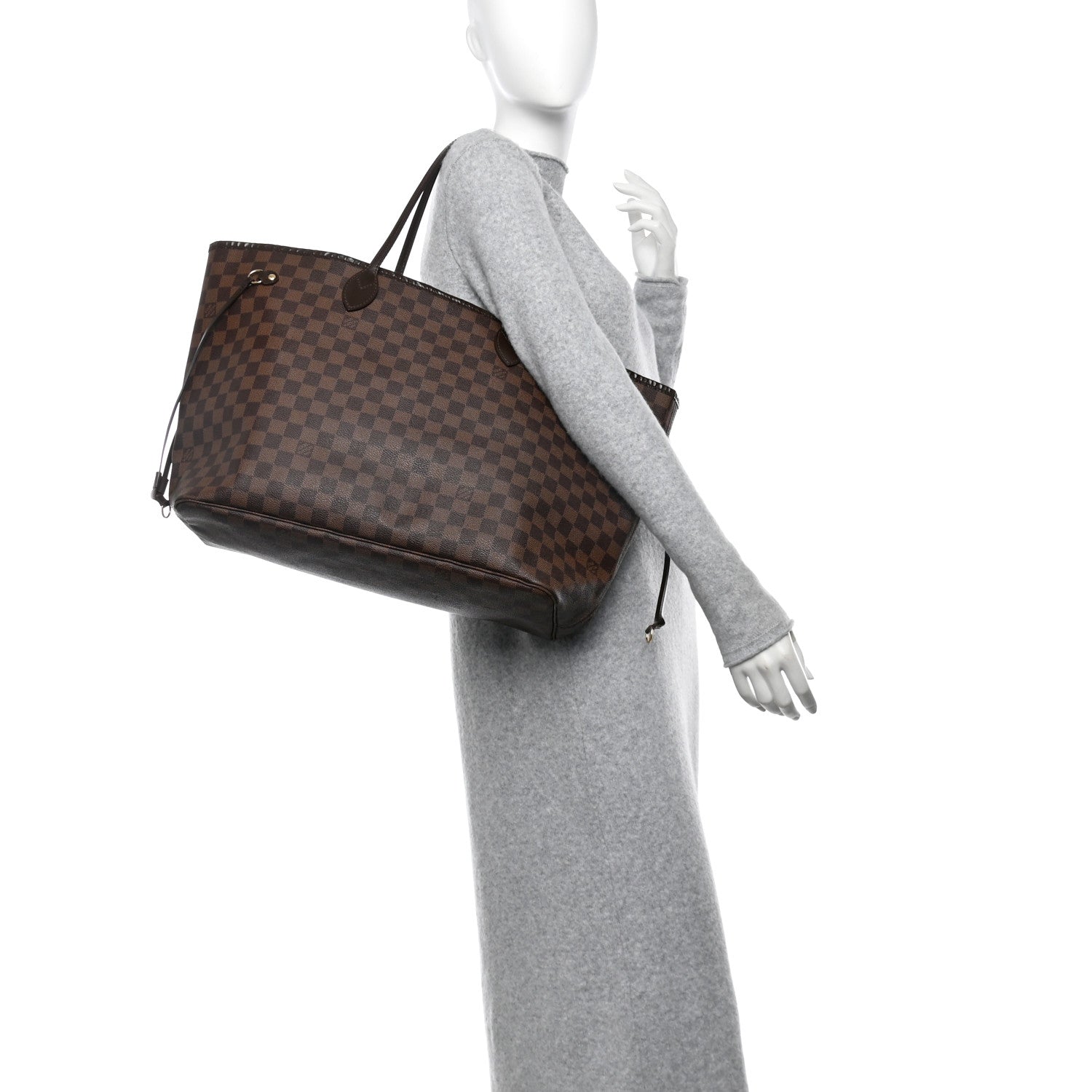 Louis Vuitton Damier Ebene Neverfull GM 2 of 11