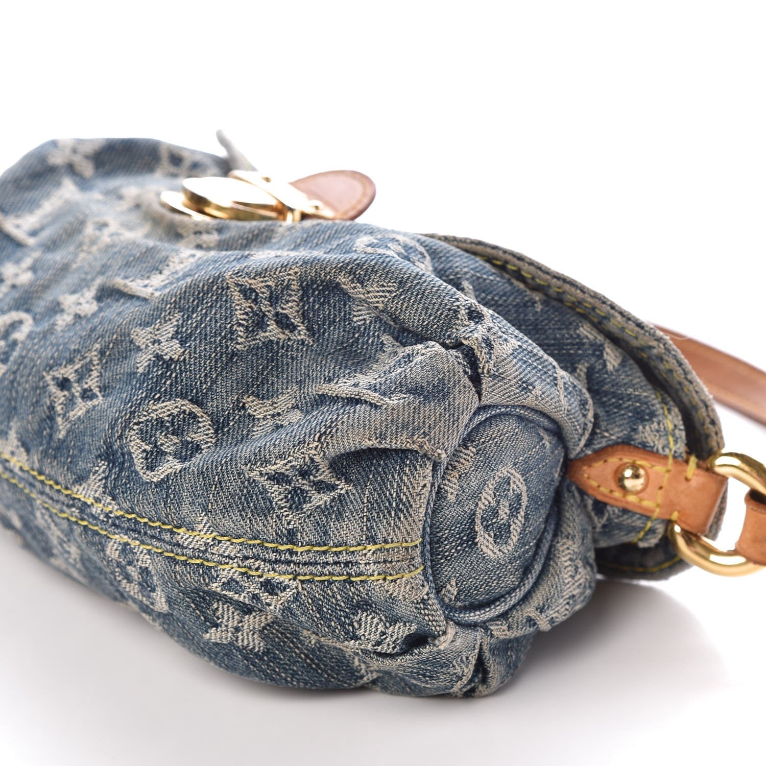Louis Vuitton Monogram Denim Mini Pleaty Blue 10 of 10