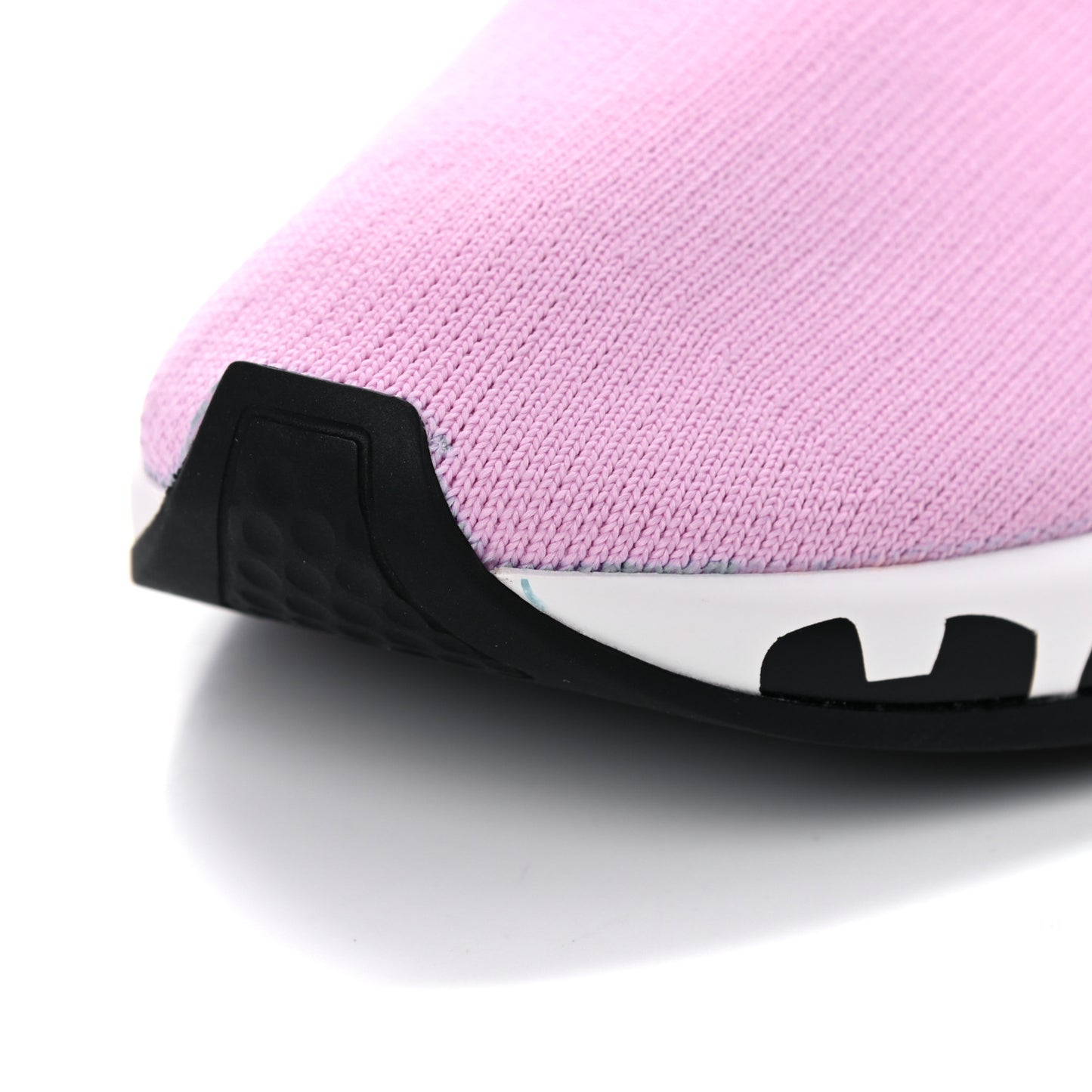 Neoprene Knit Womens Speed Graffiti Sneakers 37 Light Pink White Black