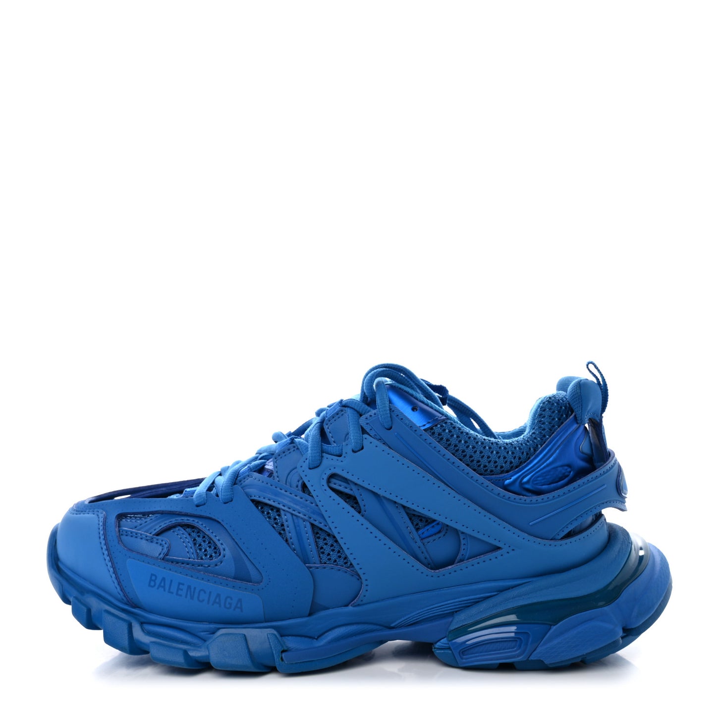 Mesh Nylon Uni-Matte Mens Track Sneakers 42 Screen Blue