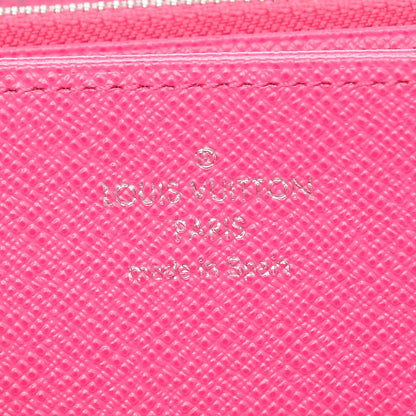 Louis Vuitton Epi Zippy Wallet Black Hot Pink 6 of 7