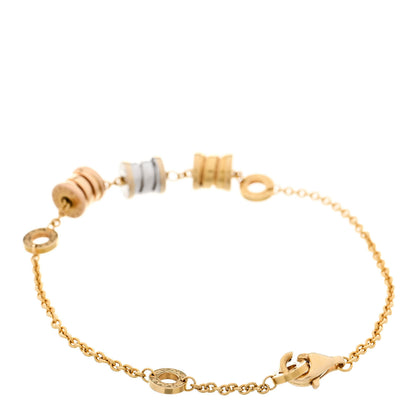 Bulgari 18K Yellow Rose White Gold B.Zero1 Bracelet 2 of 7