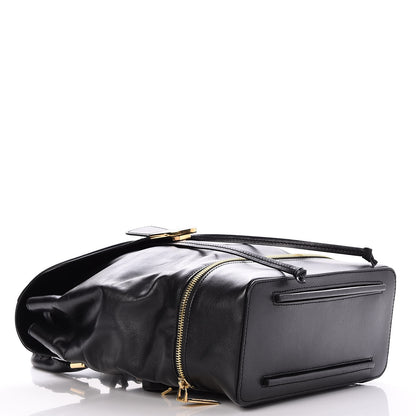Alexander McQueen Calfskin Small Chain Strap Backpack Black 4 of 7