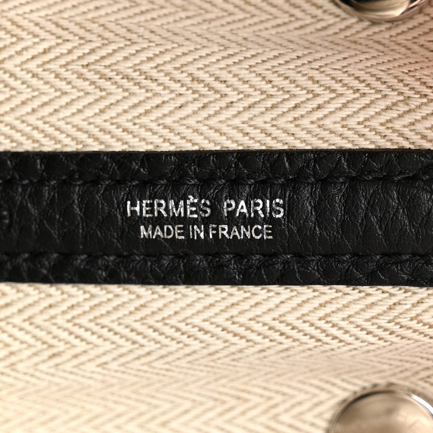 Hermes Negonda Garden Party 30 TPM Black 6 of 11