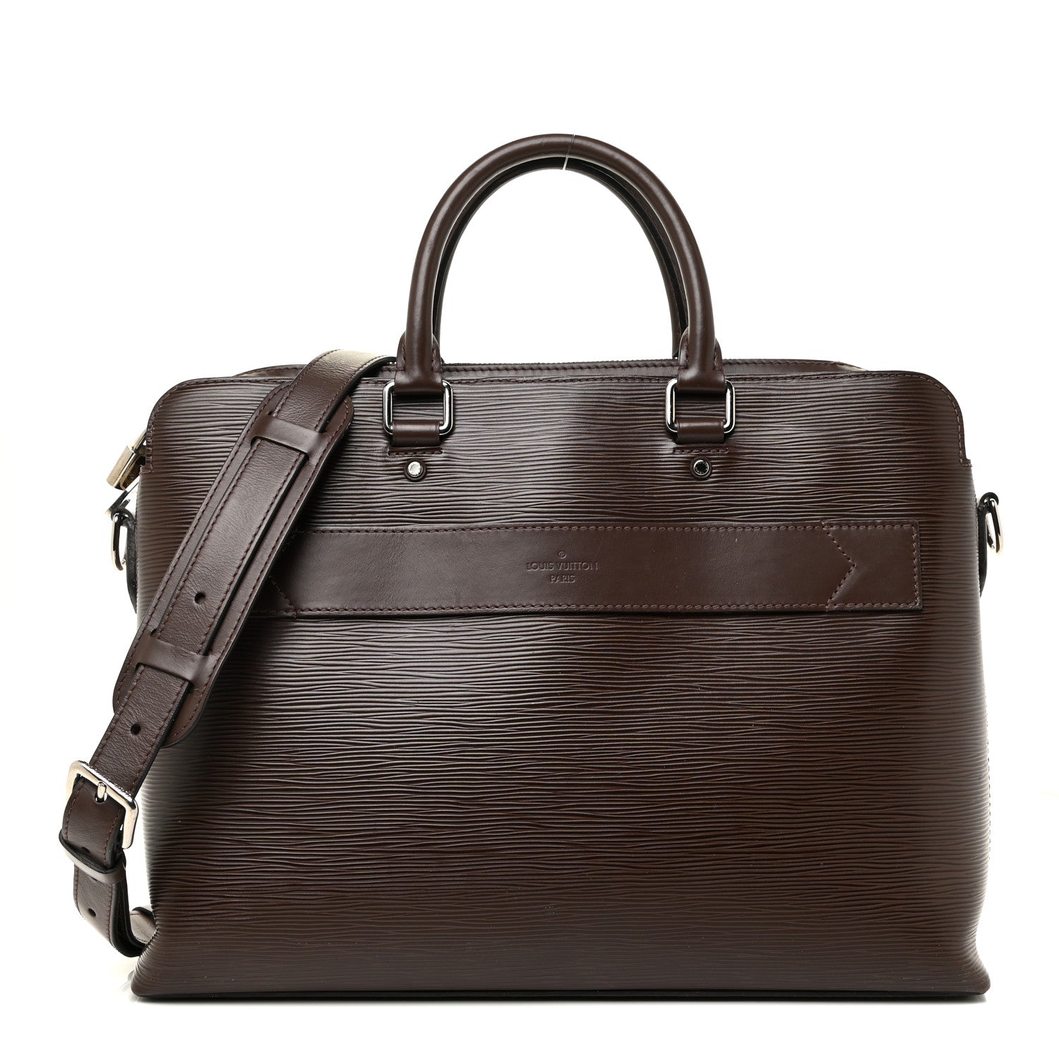 Louis Vuitton Epi Brooks Briefcase Brown 1 of 40