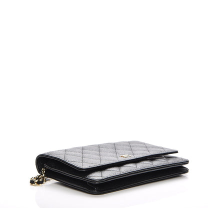 Chanel Caviar Quilted Wallet On Chain WOC Black 6 of 16