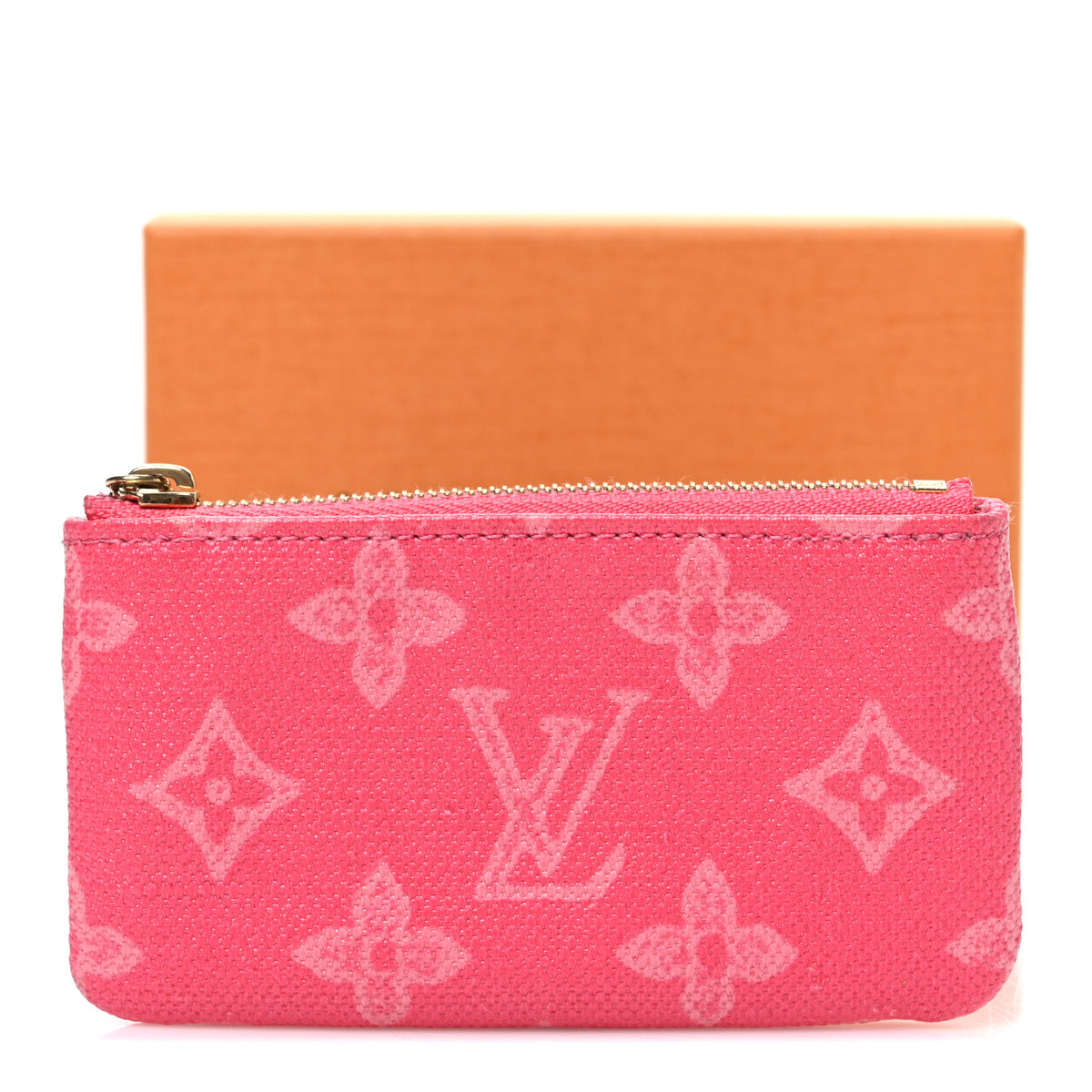 Louis Vuitton Monogram Origine Key Pouch Rose Ruban 8 of 8