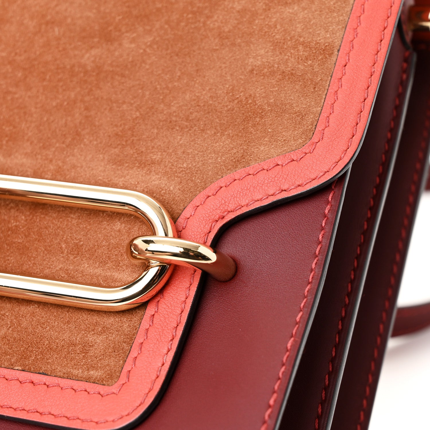 Hermes Veau Doblis Sombrero Evercolor Sac Roulis 23 Fauve Rouge H Sanguine 12 of 12