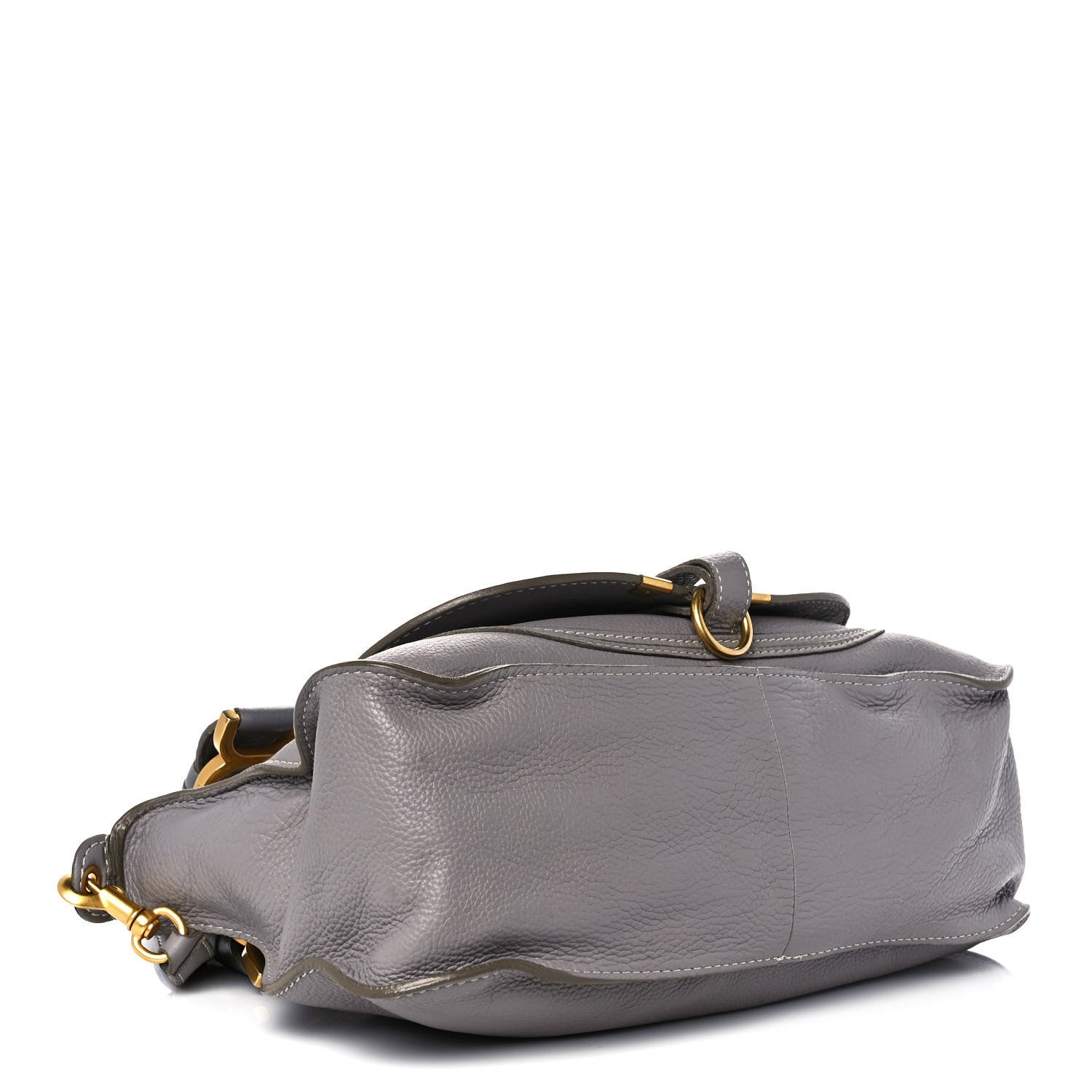 Chloe Calfskin Medium Marcie Satchel Cashmere Grey 4 of 15