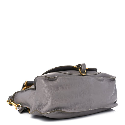 Chloe Calfskin Medium Marcie Satchel Cashmere Grey 4 of 15