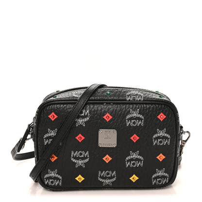 MCM Skyoptic Visetos Spectrum Diamond Camera Bag Black 1 of 9