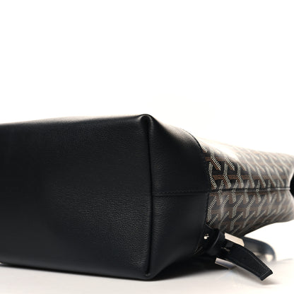 Goyard Goyardine Calfskin Cisalpin Backpack Black 9 of 9