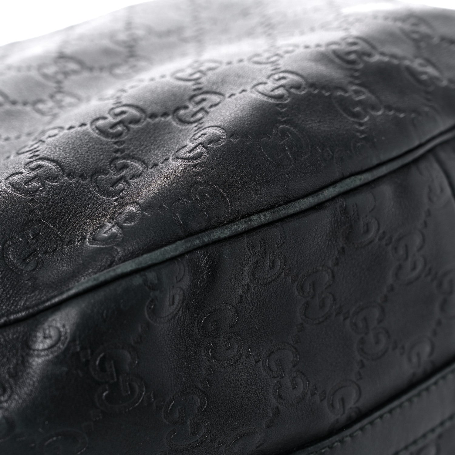 Gucci Guccissima Large GG Twins Hobo Black 10 of 30