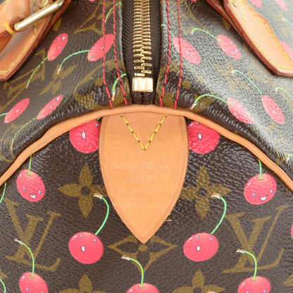 Louis Vuitton Monogram Cerises Speedy 25 5 of 7