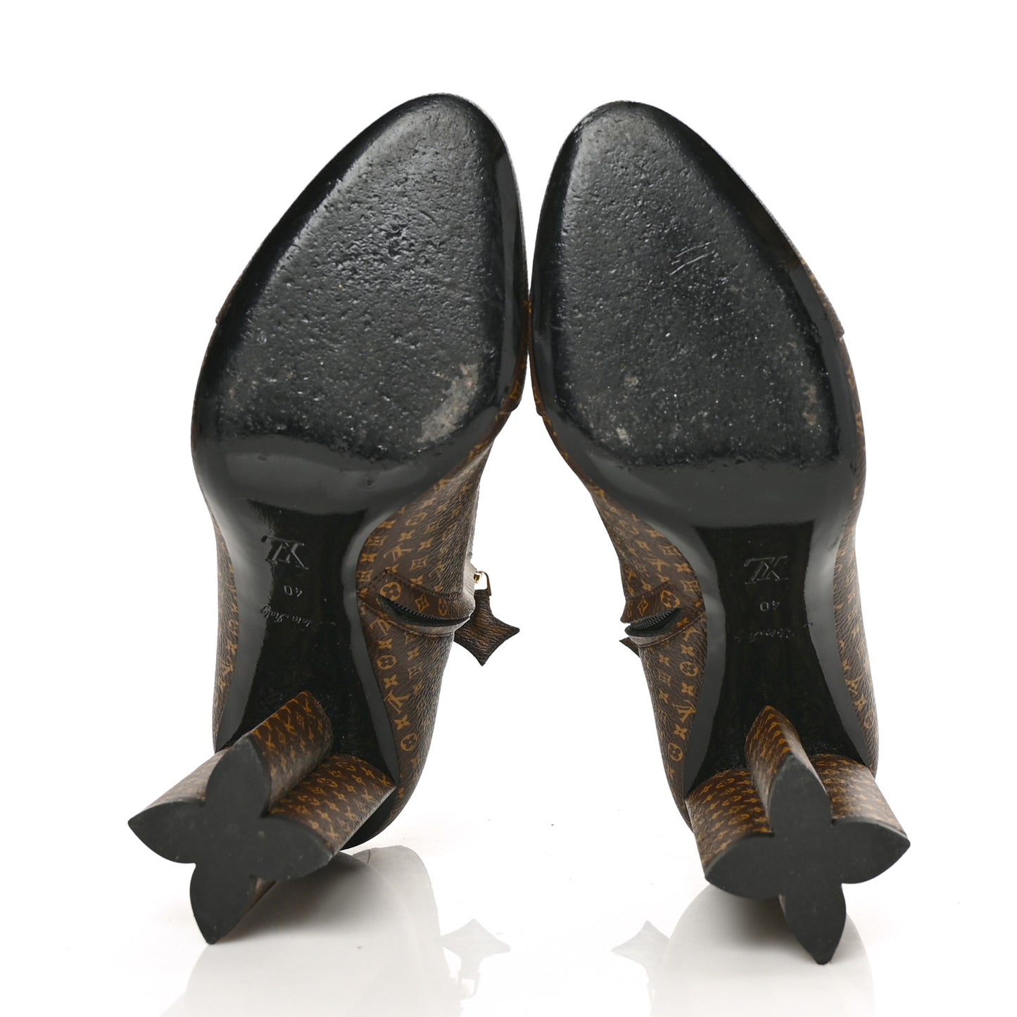 Nano Monogram Silhouette Ankle Boots 40