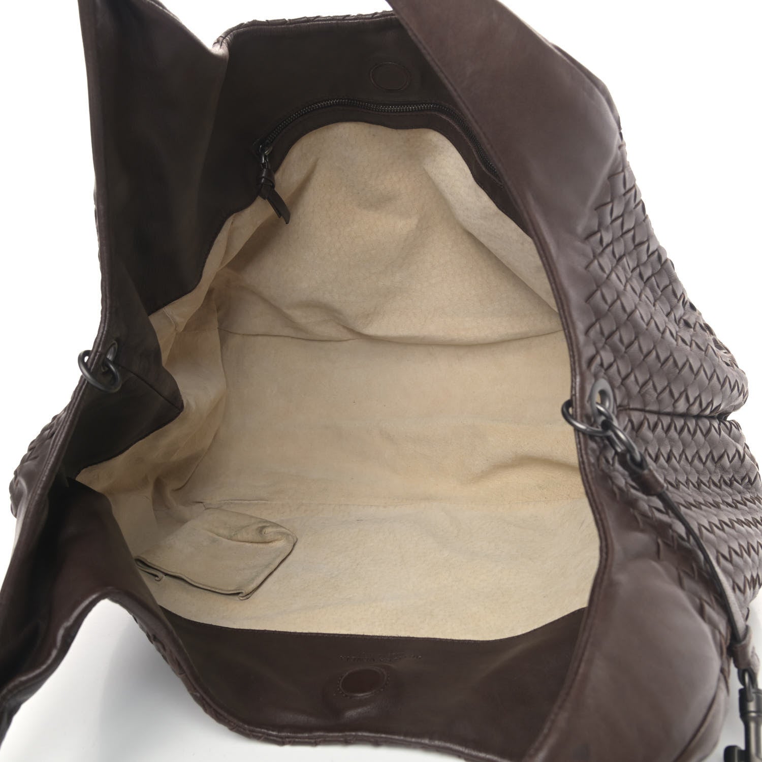 Bottega Veneta Nappa Intrecciato Large Campana Ebano 4 of 6