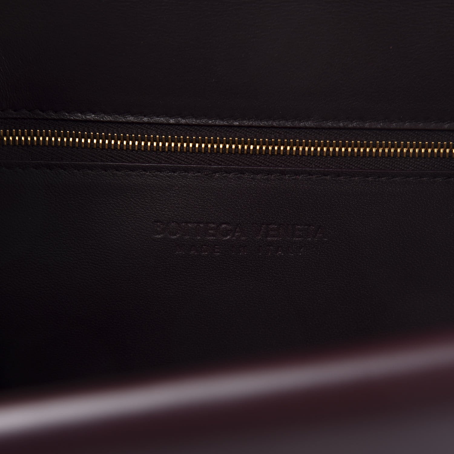 Bottega Veneta Box Calfskin Nappa Clip Bag Grape 6 of 9