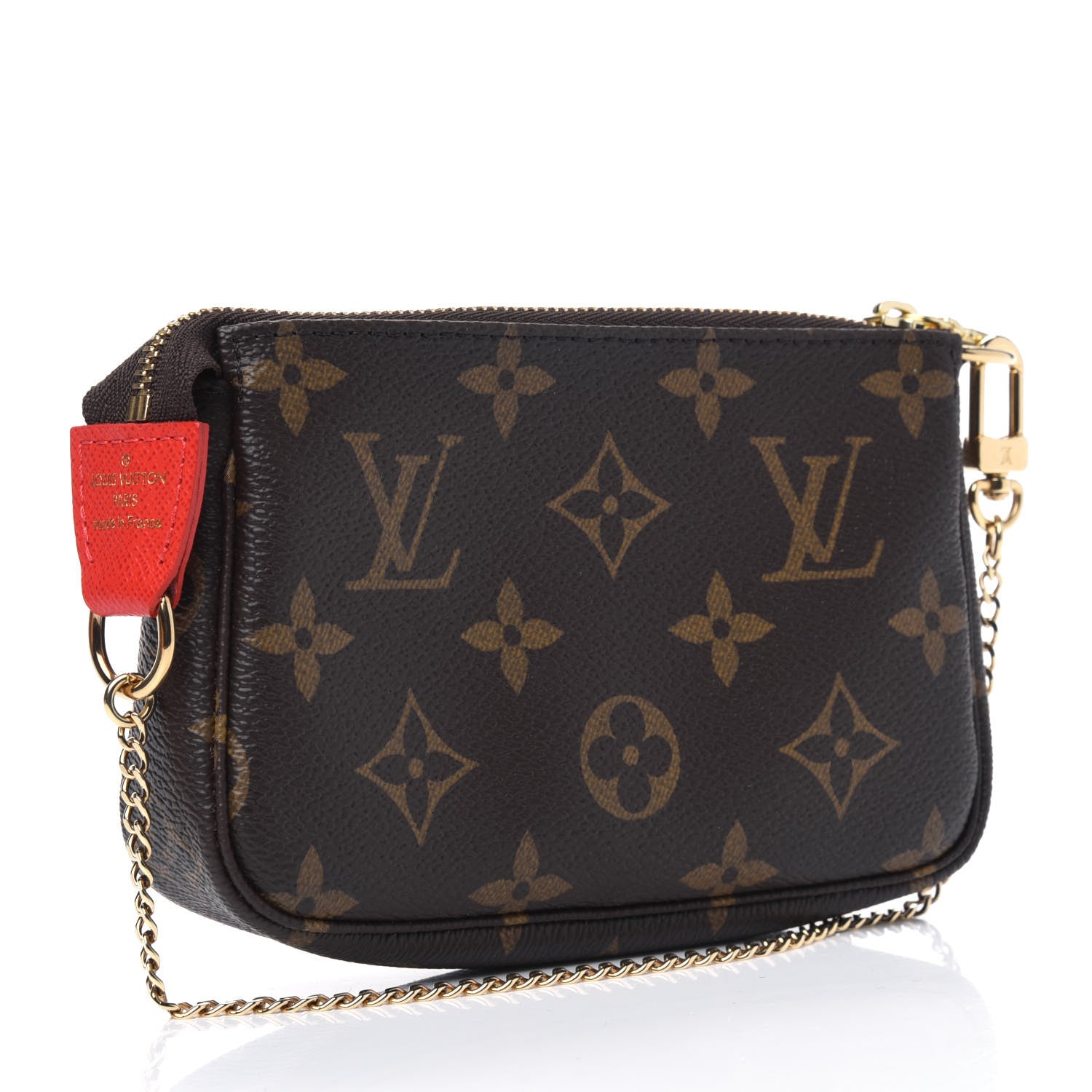 Louis Vuitton Monogram 2018 Christmas Animation Mini Cats Pochette Accessories 2 of 4
