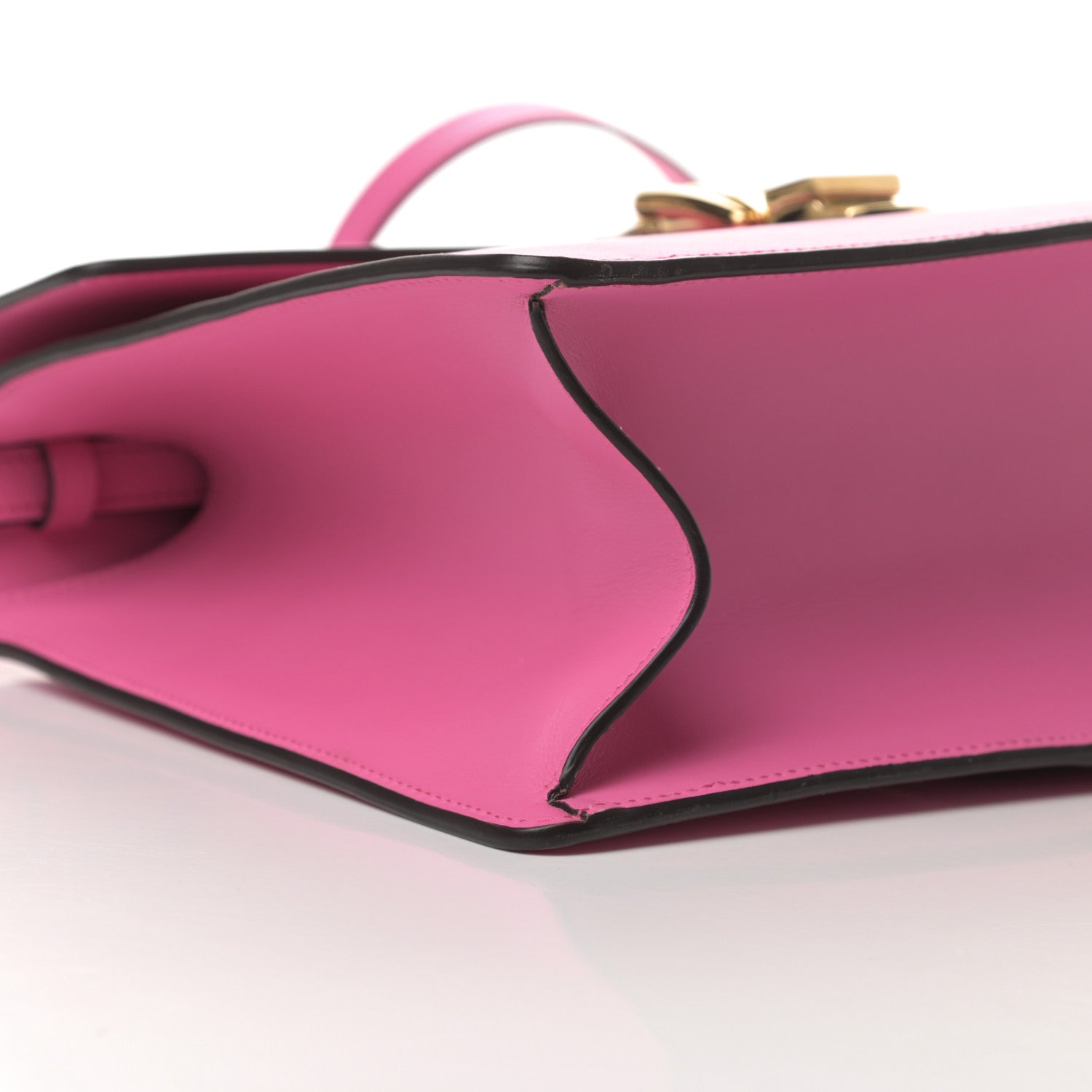 Gucci Vitello Fontanella Web Medium Sylvie Top Handle Bag Pink Tropical Flower 9 of 12