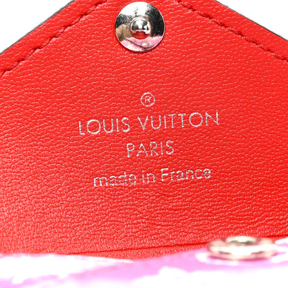Louis Vuitton Monogram Escale Small Kirigami Pochette Insert Red 6 of 6