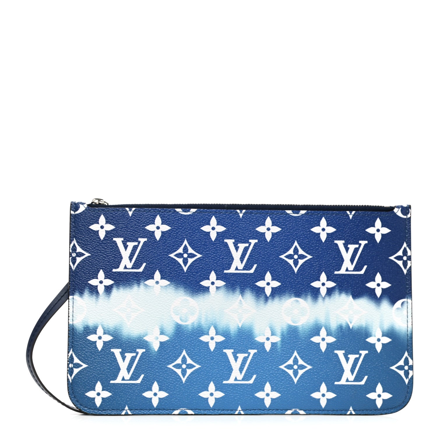 Louis Vuitton Monogram Escale Neverfull MM GM Pochette Blue 1 of 7