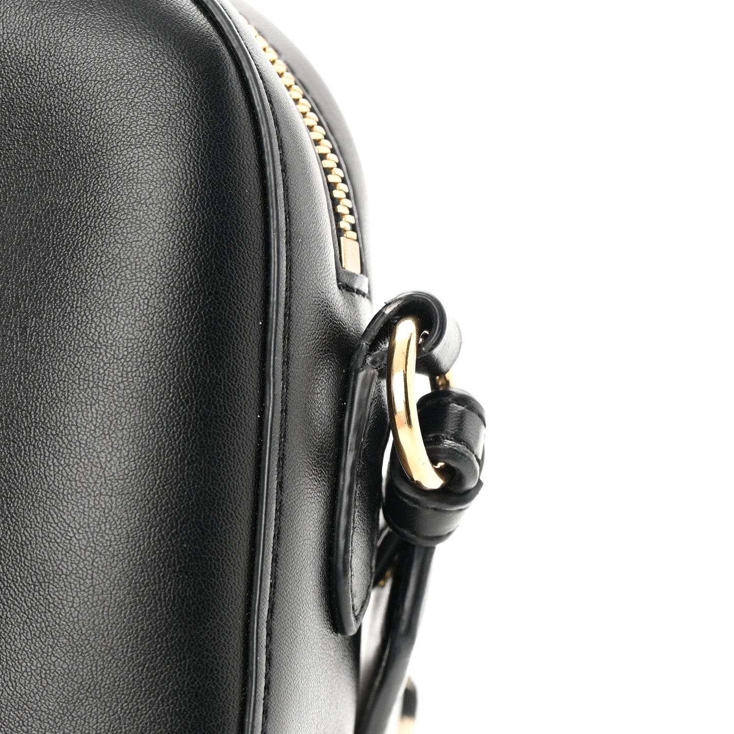 Stella McCartney Eco Alter Nappa Perforated Logo Mini Bag Black 15 of 16