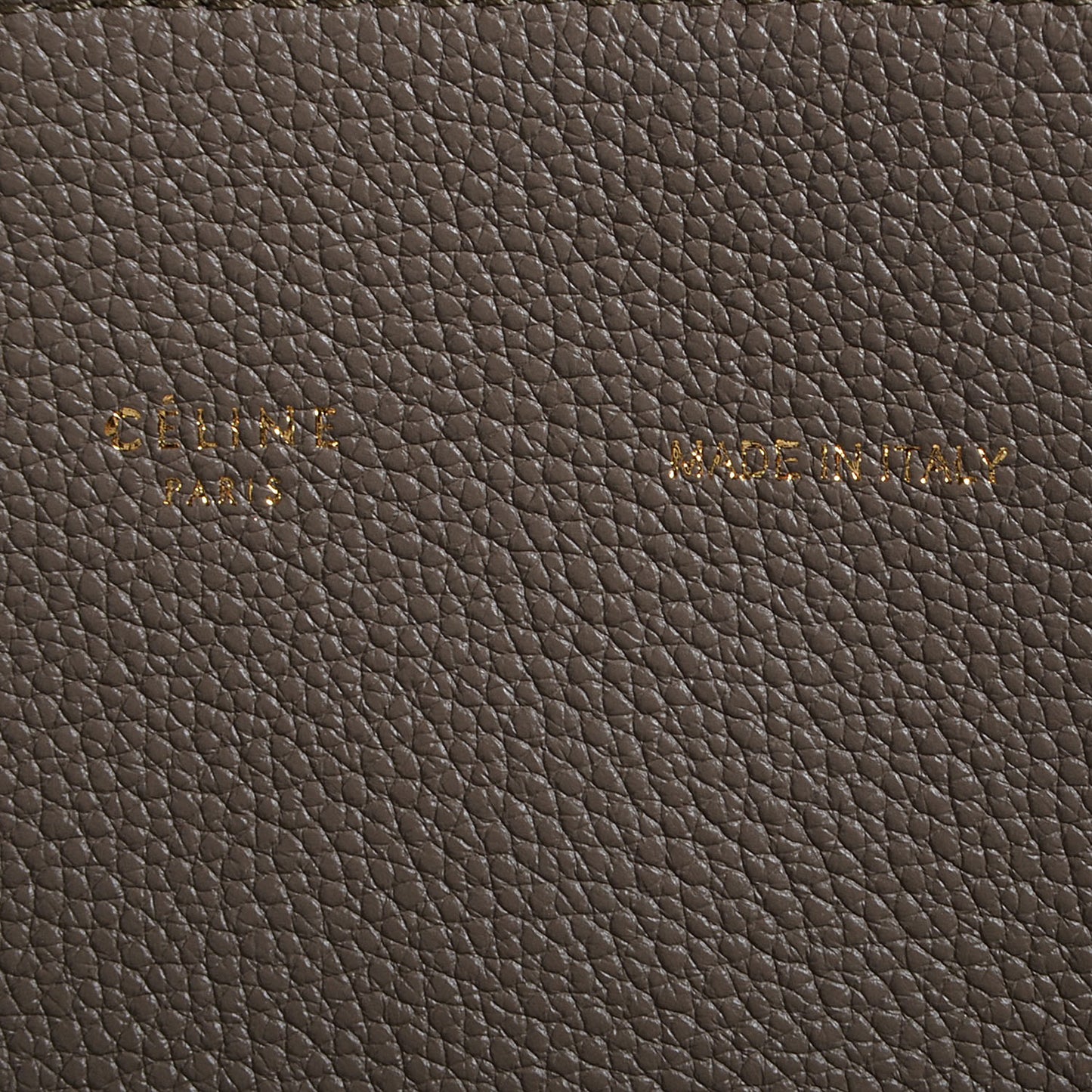 Soft Grained Calfskin Medium Cabas Phantom Taupe