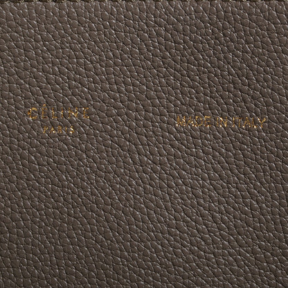 Celine Soft Grained Calfskin Medium Cabas Phantom Taupe 7 of 7