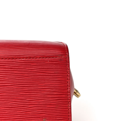 Louis Vuitton Epi Pont-Neuf Castillan Red 16 of 36