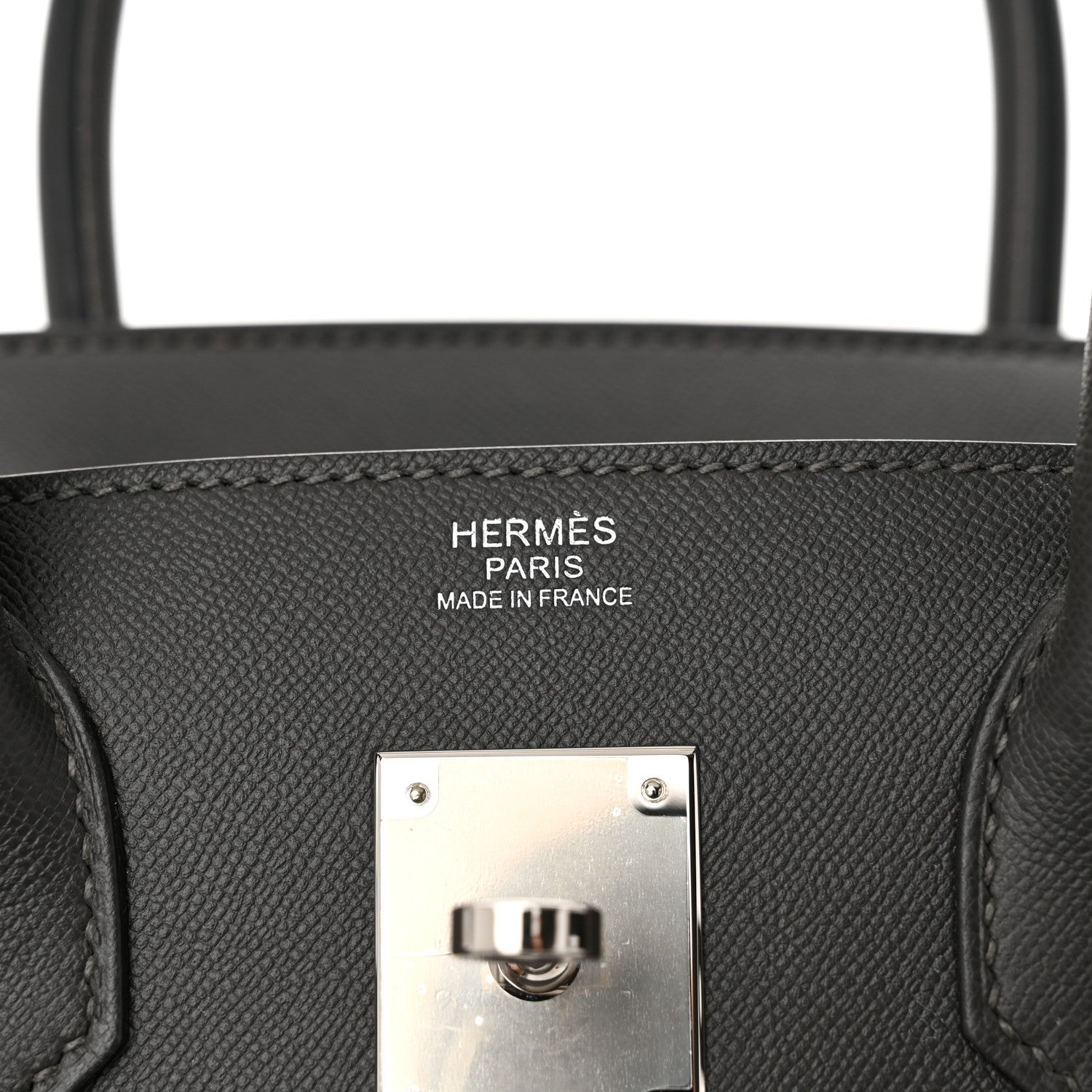 Hermes Madame Calfskin Birkin Sellier 30 Graphite 6 of 10