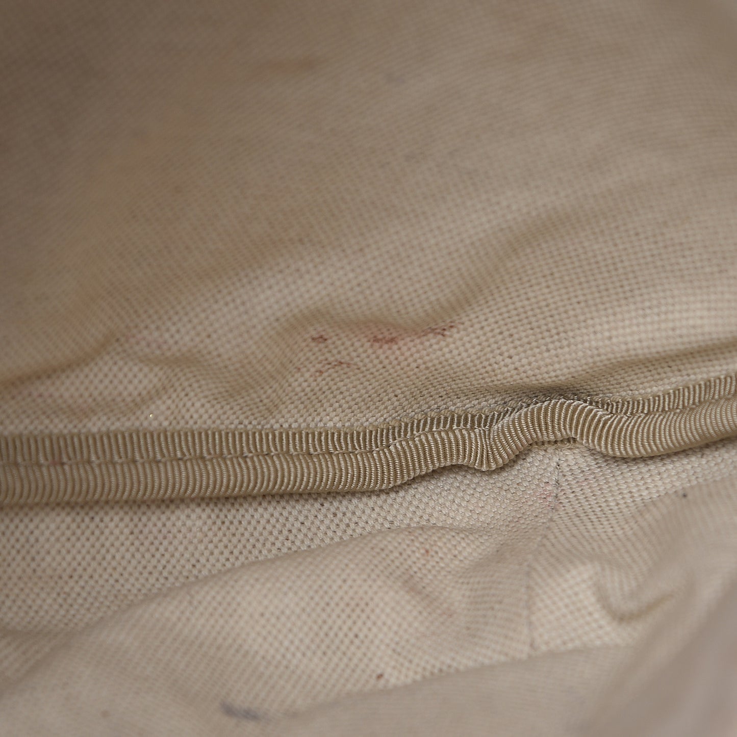 Grained Calfskin Logo Belt Bag White