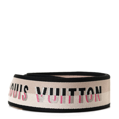 Louis Vuitton Jacquard Speedy Bandouliere 20 Shoulder Strap Black 2 of 6