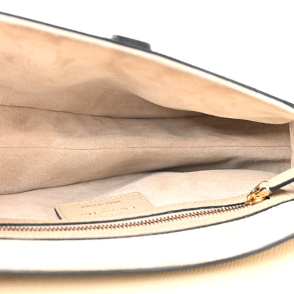 Christian Dior Grained Calfskin Saddle Bag With Strap Sable 5 of 14