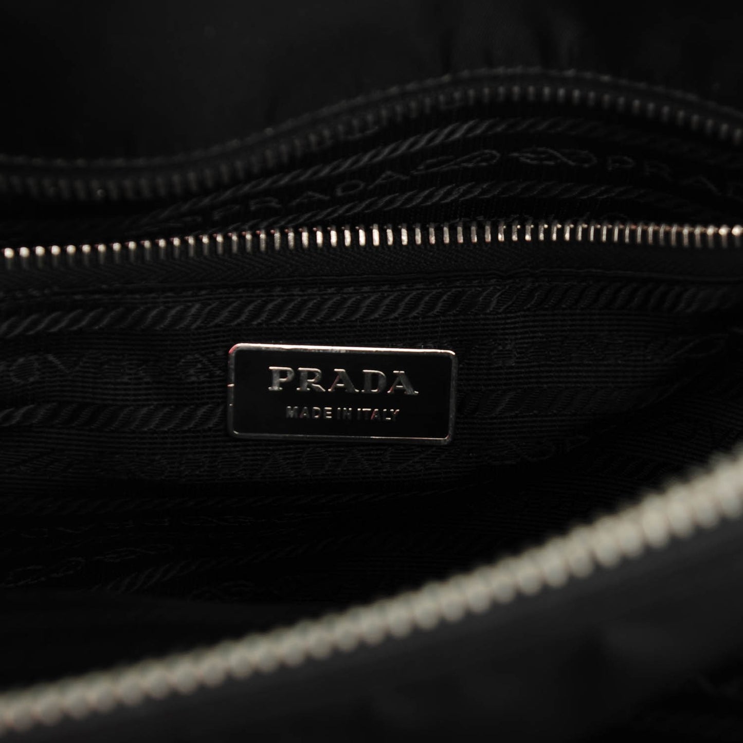 Tessuto Nylon Tote Nero Black