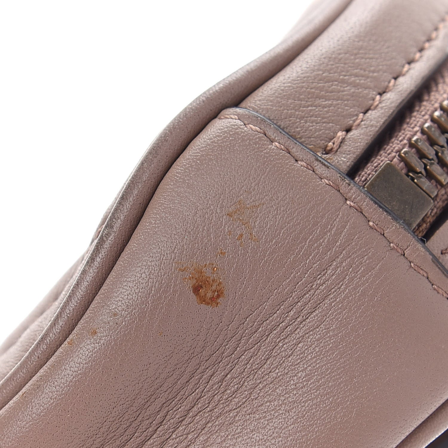Gucci Calfskin Matelasse GG Marmont Belt Bag 95 38 Porcelain Rose 11 of 11