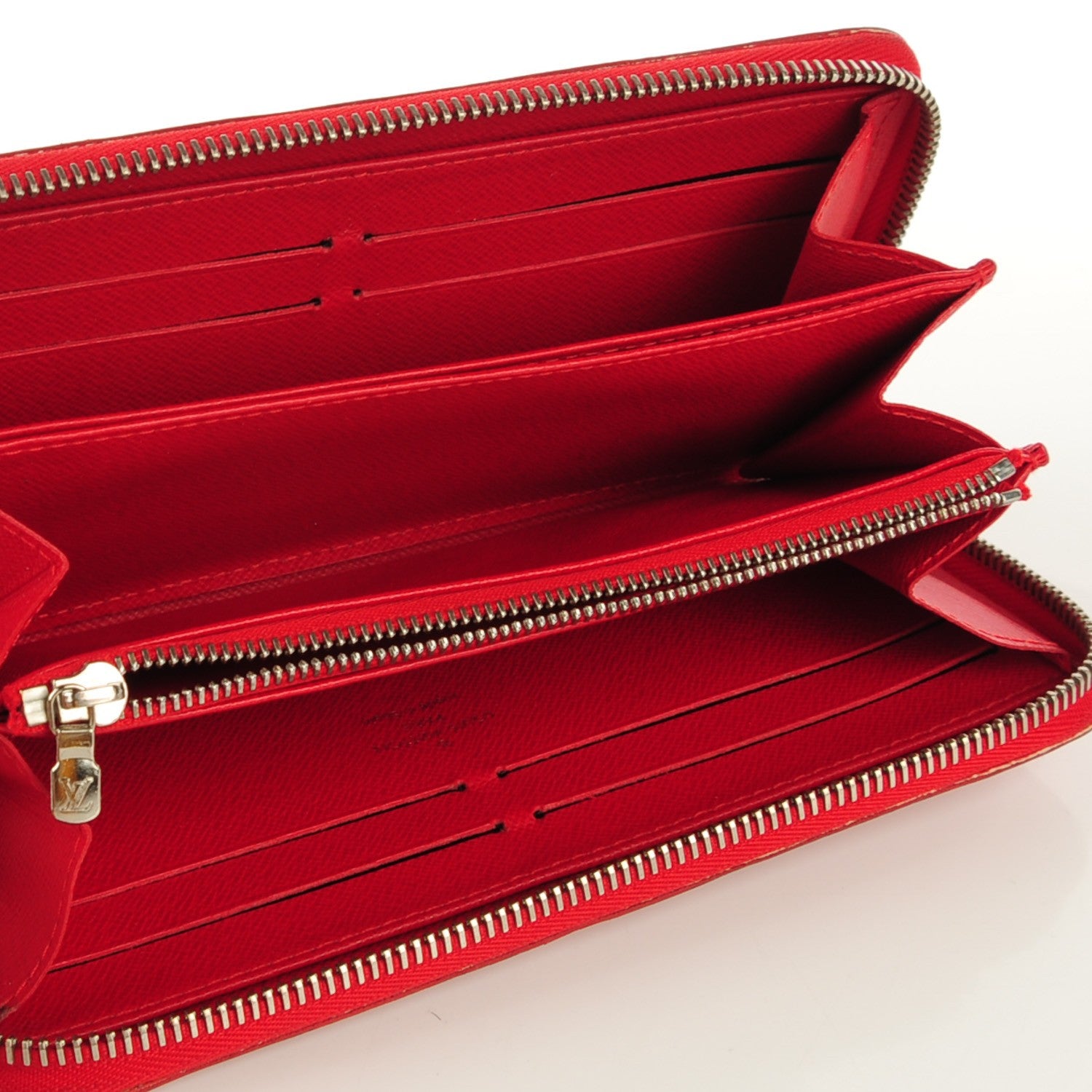 Louis Vuitton Epi Zippy Wallet Rouge 5 of 7