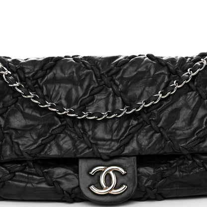Chanel Calfskin Medium Ultra Stitch Flap Black 8 of 10
