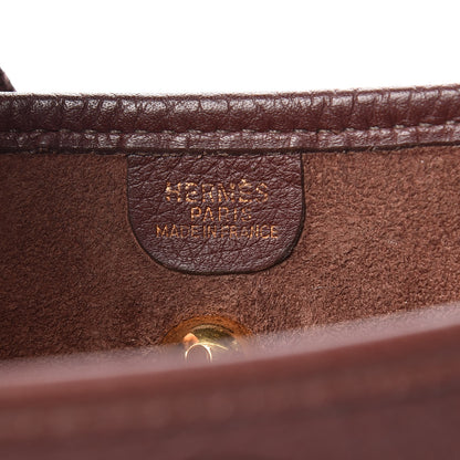 Hermes Taurillon Clemence Vespa PM Havane 7 of 13