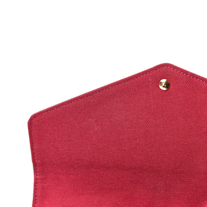 Louis Vuitton Monogram Pochette Felicie Chain Wallet Fuchsia 16 of 18