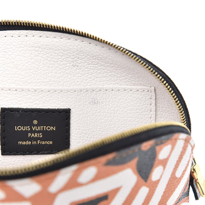 Louis Vuitton Monogram Giant Crafty Cosmetic Pouch Crème Caramel 9 of 9