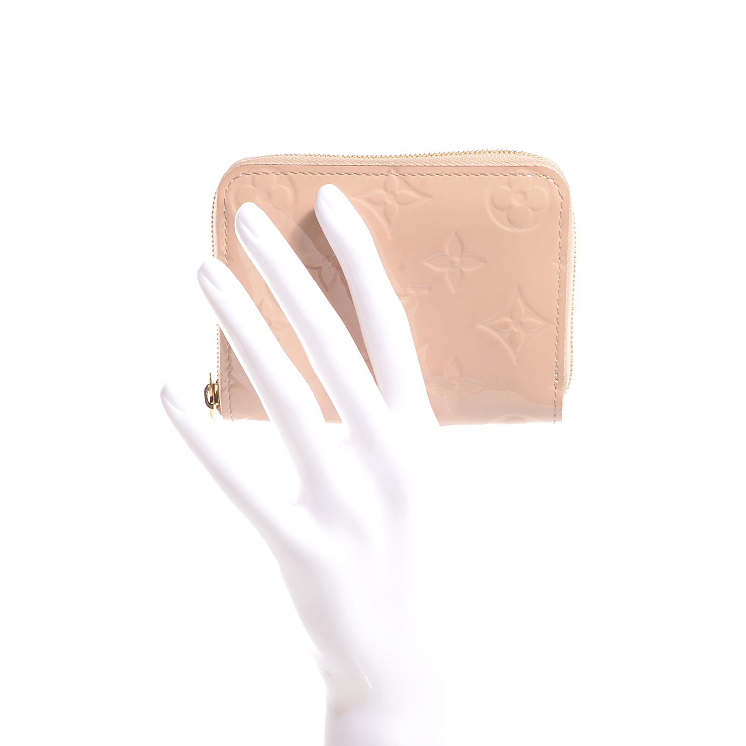 Louis Vuitton Vernis Zippy Coin Purse Wallet Dune 2 of 8