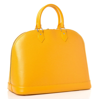 Louis Vuitton Epi Alma GM Citron 3 of 14