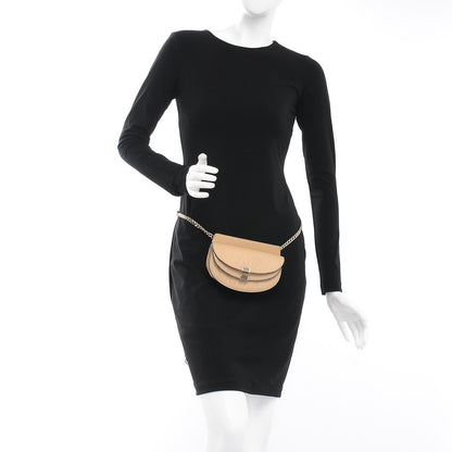 Chloe Calfskin Embossed Nano Georgia Crossbody Bag Sand 2 of 8