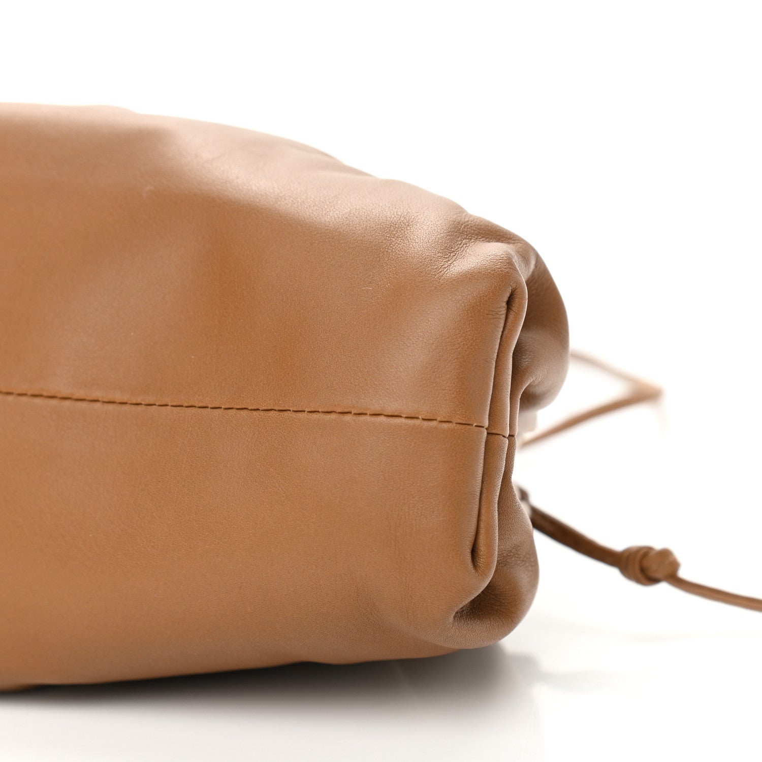 Bottega Veneta Butter Calfskin The Mini Pouch Cammello 10 of 10