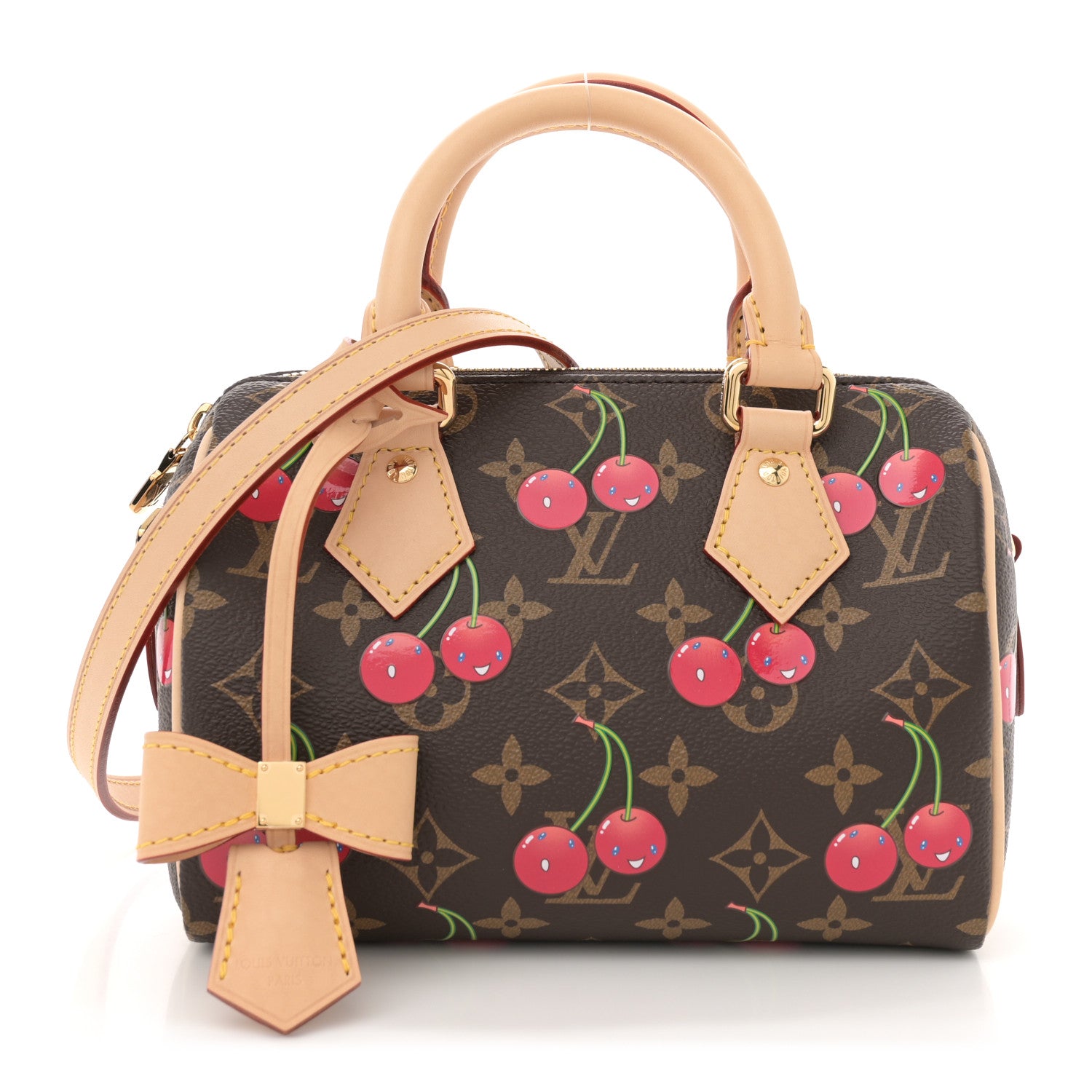 Louis Vuitton LV X TM Monogram Cerises Speedy Bandouliere 20 1 of 10