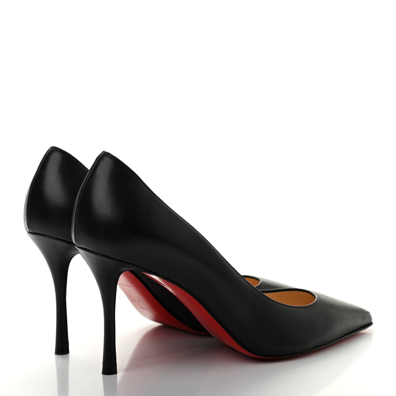 Christian Louboutin Shiny Nappa Pigalle 85 Pumps 37 Black 4 of 8